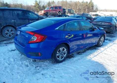2018 Honda Civic Lx from USA, damaged, VIN 19XFC2F5XJE207486